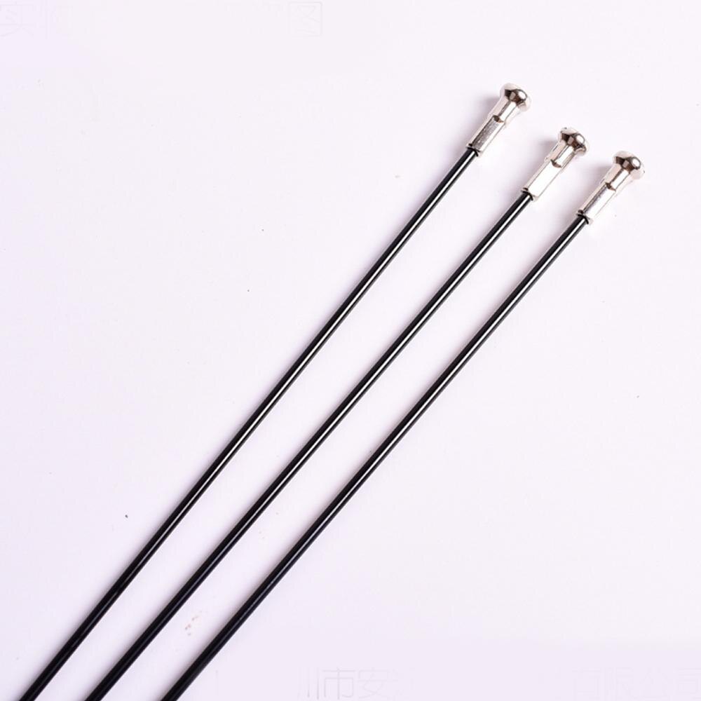 Polkupyörän pinnat 36 kpl pyörän pinnat 14g j taivuta teräksiset polkupyörän pinnat nänneillä 253mm-294mm