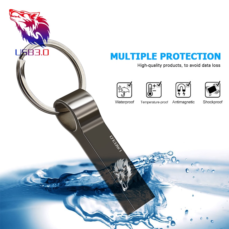 Mini pen drive 64gb 32 gb USB 3.0 flash drive pen drive USB stick 16gb 8gb waterproof memory stick real capacity usb 3.0 disk