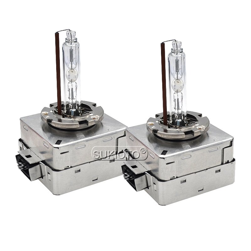 SUKIOTO Super Vision 55W D5S HID Xenon Headlight Bulb 5500K White Auto Replacement Lamp For Car Headlights D5S Canbus HID Kit