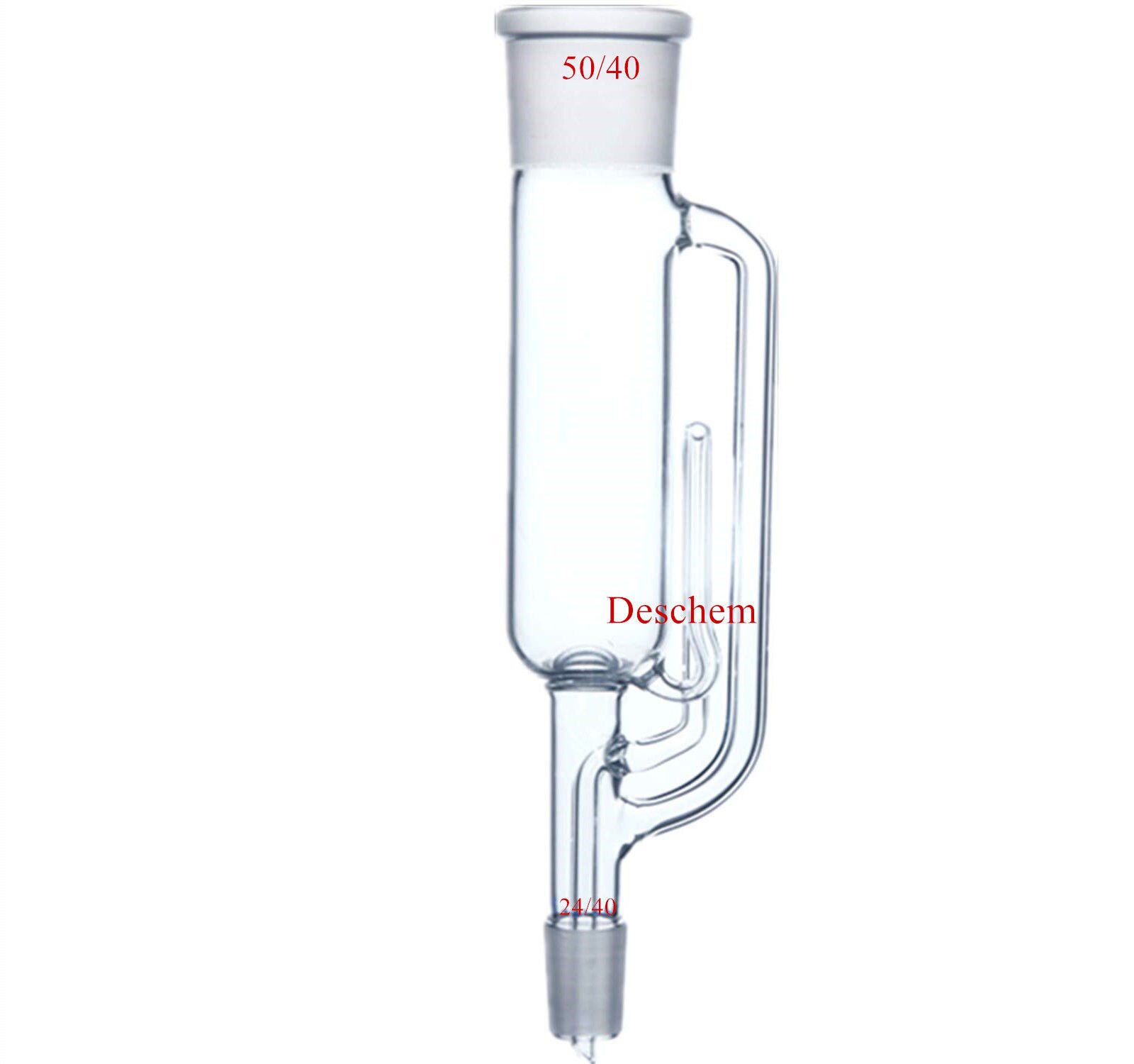 500 ml 24/40 Glas Soxhletapparaat Allihn condensor Met Een Platte Bodem Kolf