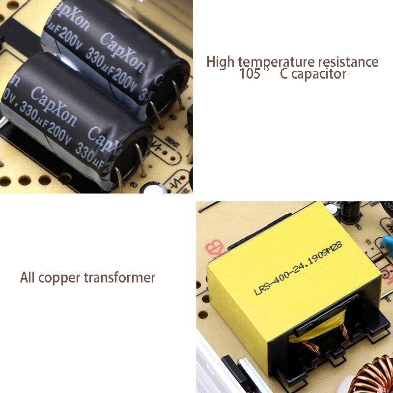 BERM,Switching Power Supply 350W 24V AC-DC 220V to 24V LED Power Supply LRS-350-24 Power Supply