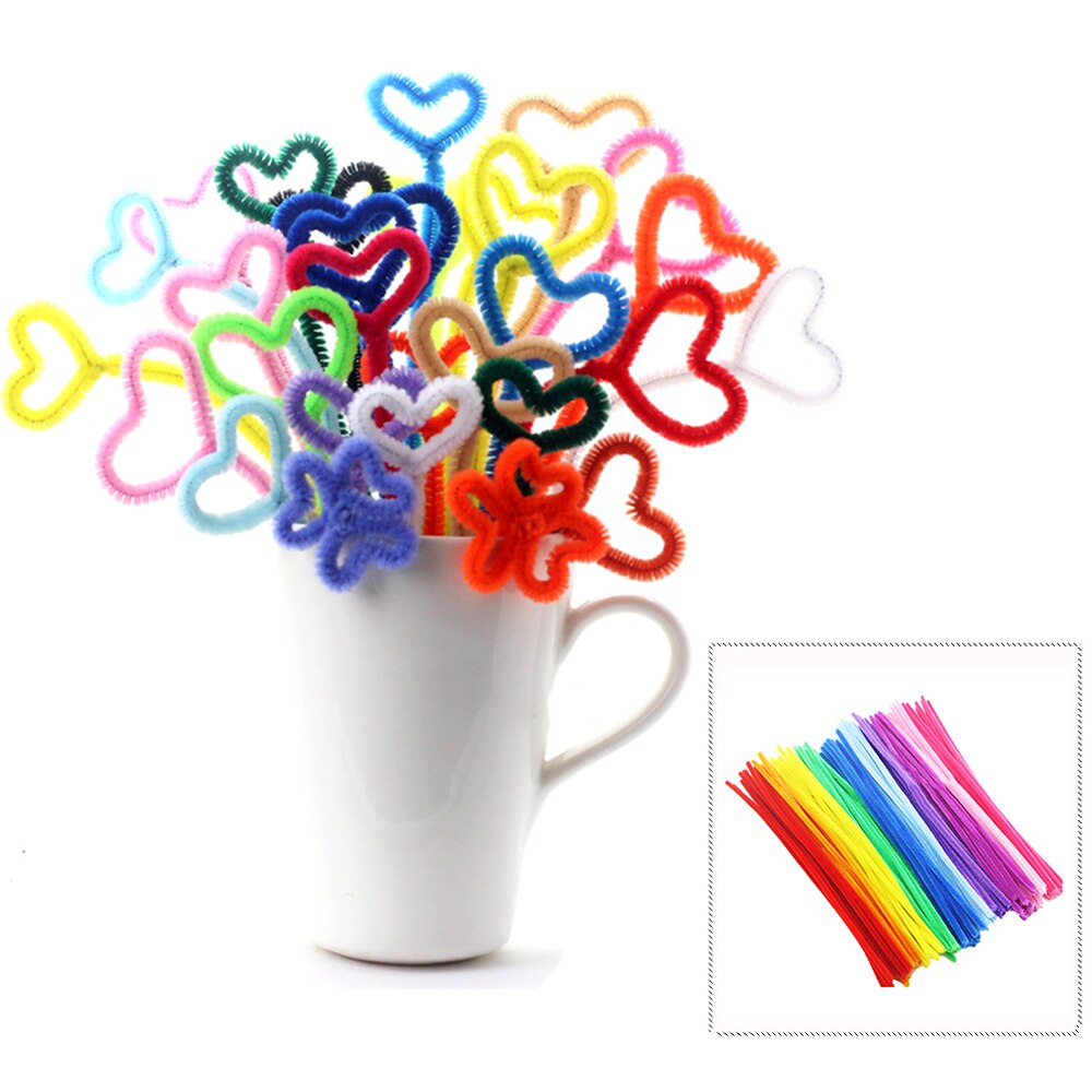 100Stck Twist Bar Umweltschutz Farbe oben Haar drücken-Streifen DIY Kindergarten Handgemachte Kunst Und Handwerk Materialien LXX