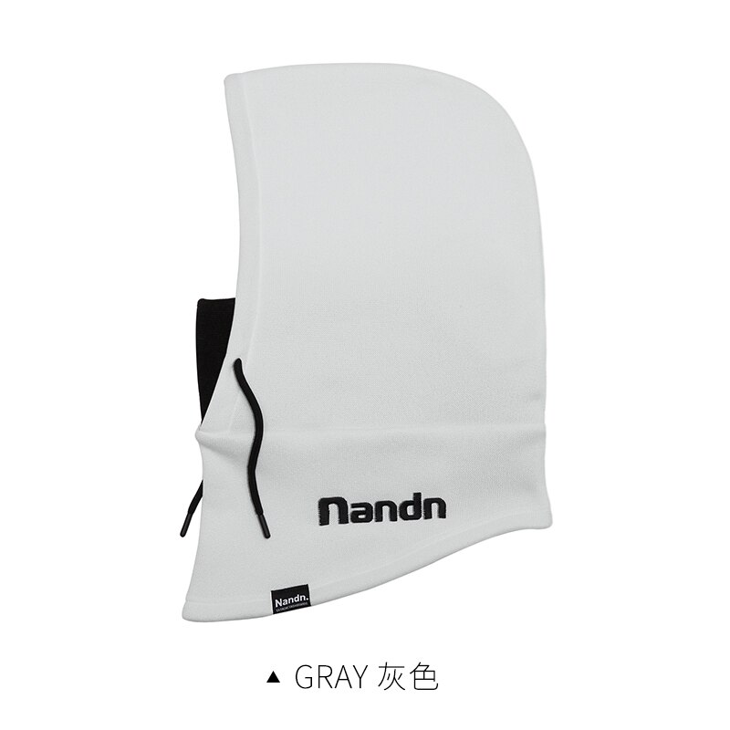Nandn Ski Masker Ademend Warm Breien Mannen En Vrouwen: gray