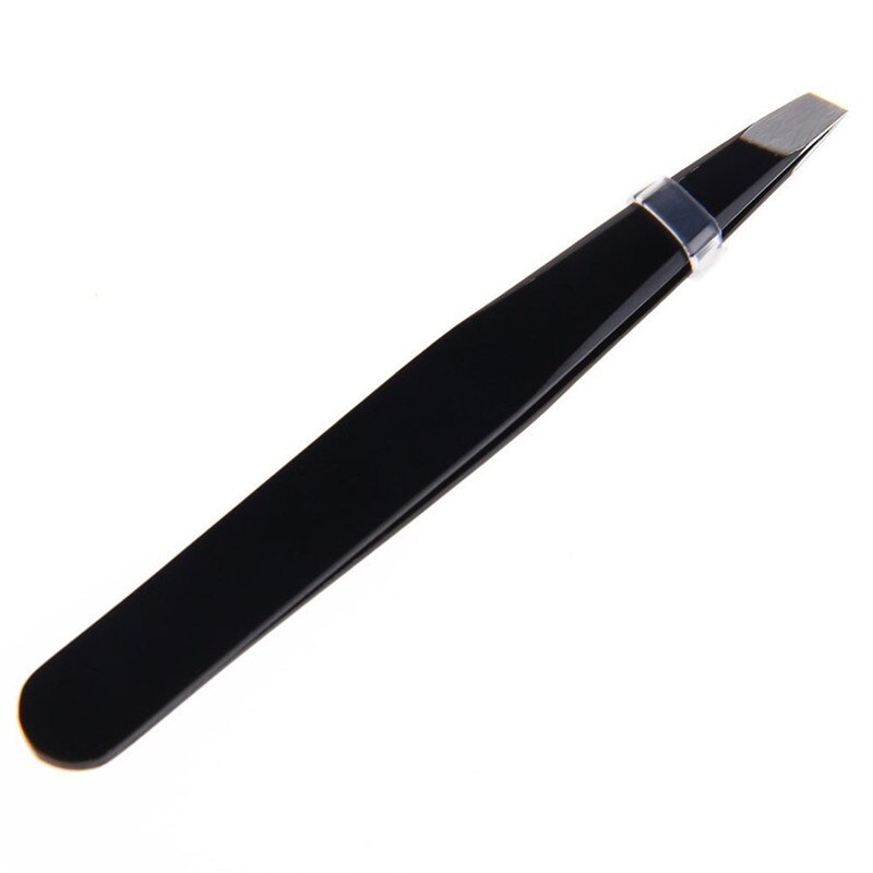 Jetting 2 Stks/partij Rvs Slant Tip Ontharing Wenkbrauw Pincet Make-Up Nuttig Mooie Tool Pro Wenkbrauw Pincet