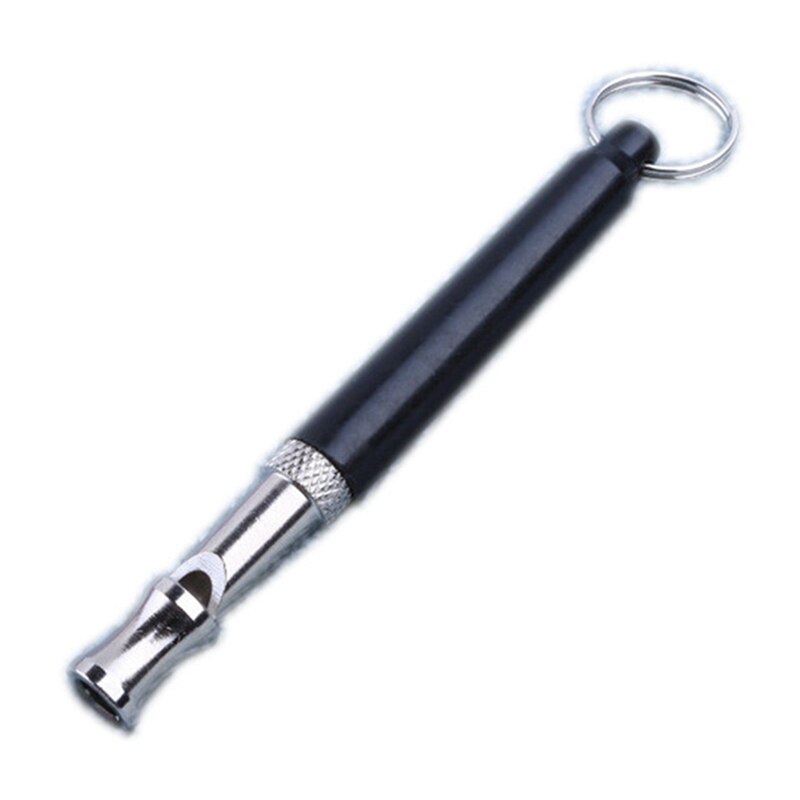 Sifflet de formation de chien de sifflet de formation de chien de flûte de chien ultrasonique réglable de flûte de chien Portable avec la lanière: BK1