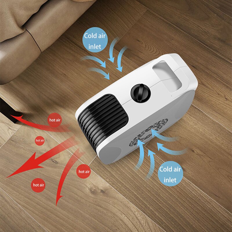 Przenośne elektryczne domowy podgrzewacz 220V 700W mini termowentylator ambona biuro ogrzewanie domowe grzejnik piecyk podgrzewacz forWinter