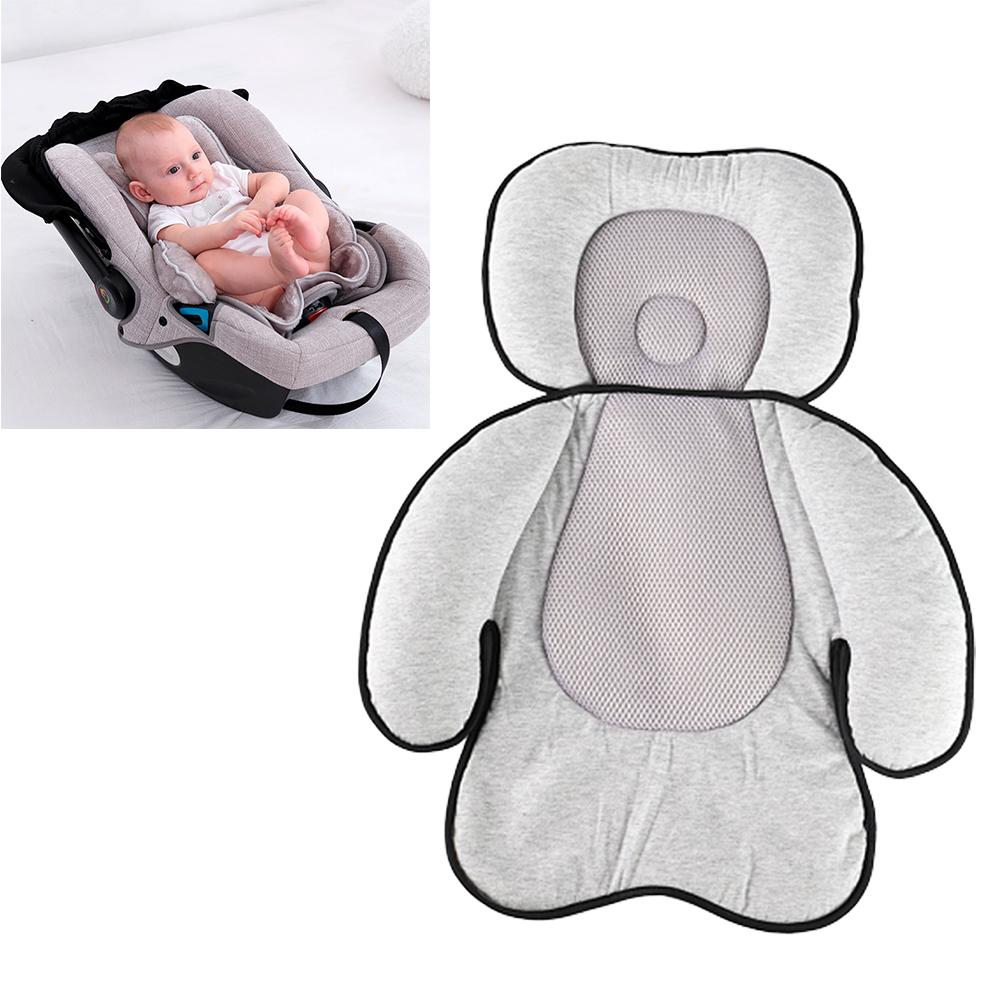 Kinderwagen Kussen Winkelwagen Slapen Pad Infant Head Ondersteuning Met Biologisch Katoen Pasgeboren Warm Buggy Slapen Pad Mat: C