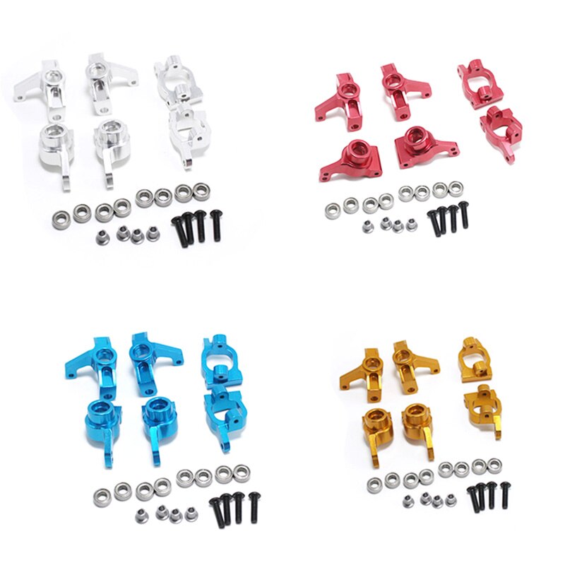 Voorwiel Zetel Achterwiel Zetel C-Vormige Seat Rc Auto Accessoire Set Voor Wltoys 144001 1:14 Afstandsbediening voertuig