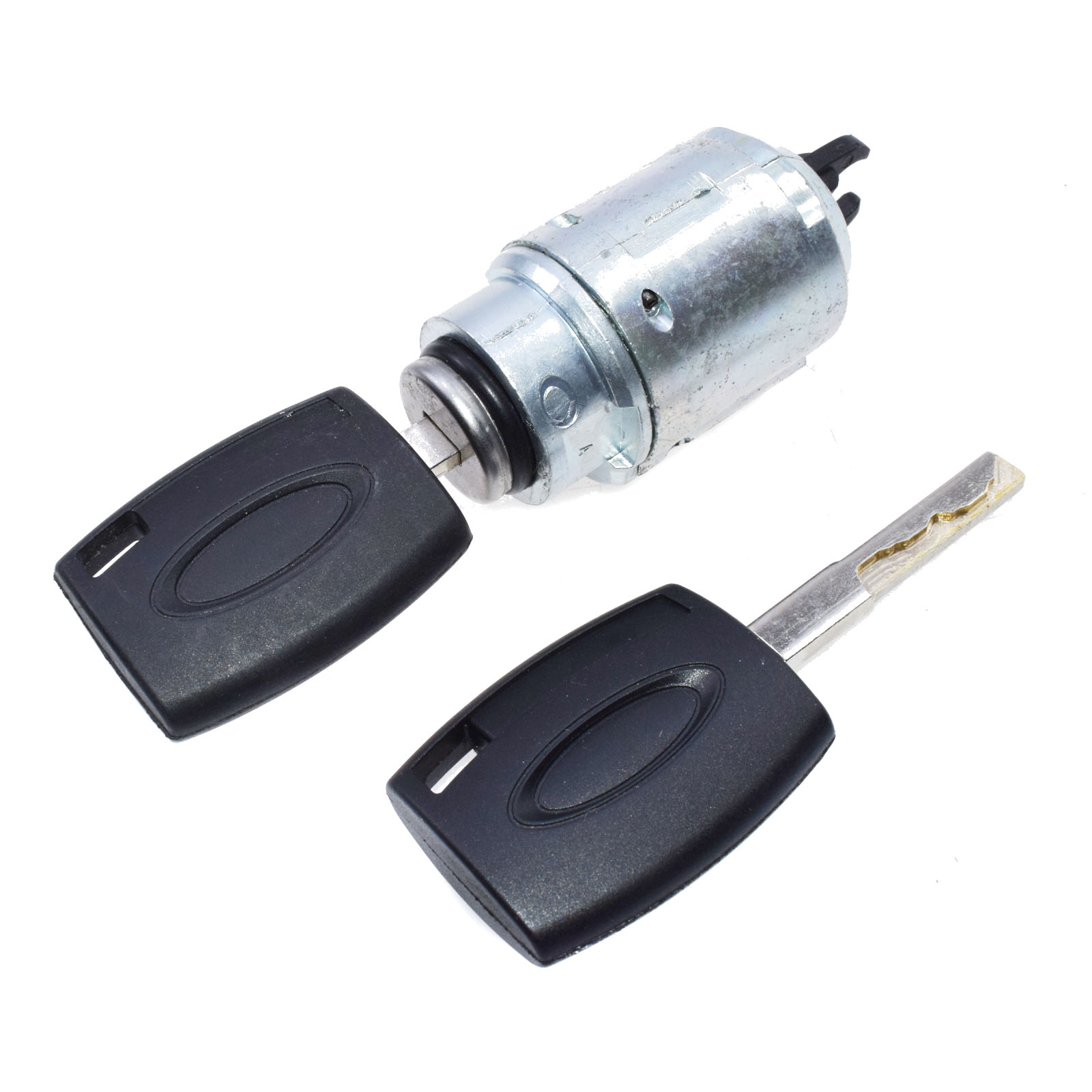 ISANCE Hood Bonnet Lock Release Lock Cylinder Kit 2 Keys For Ford Focus II Mk2 2004 OE# 1355231 , 4M5AA16B970AB: Part 1