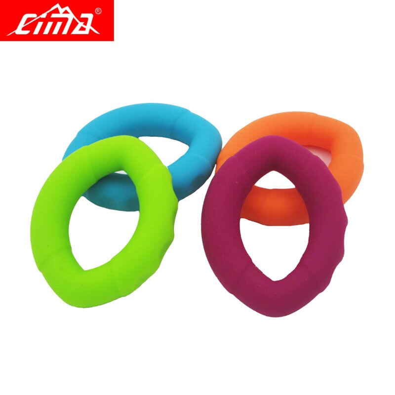 CIMA Hand Grips Rubber Muscle relex Finger Training Ring Exerciser Hand Grip silicone Hand Gripper Gripping Ring equipment