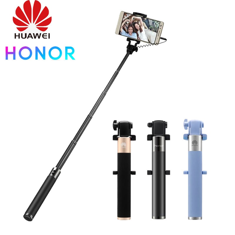 Huawei Honor Selfie Stok AF11 Monopod Bedrade Uitschuifbare Handheld Shutter Voor Iphone Huawei Samsung