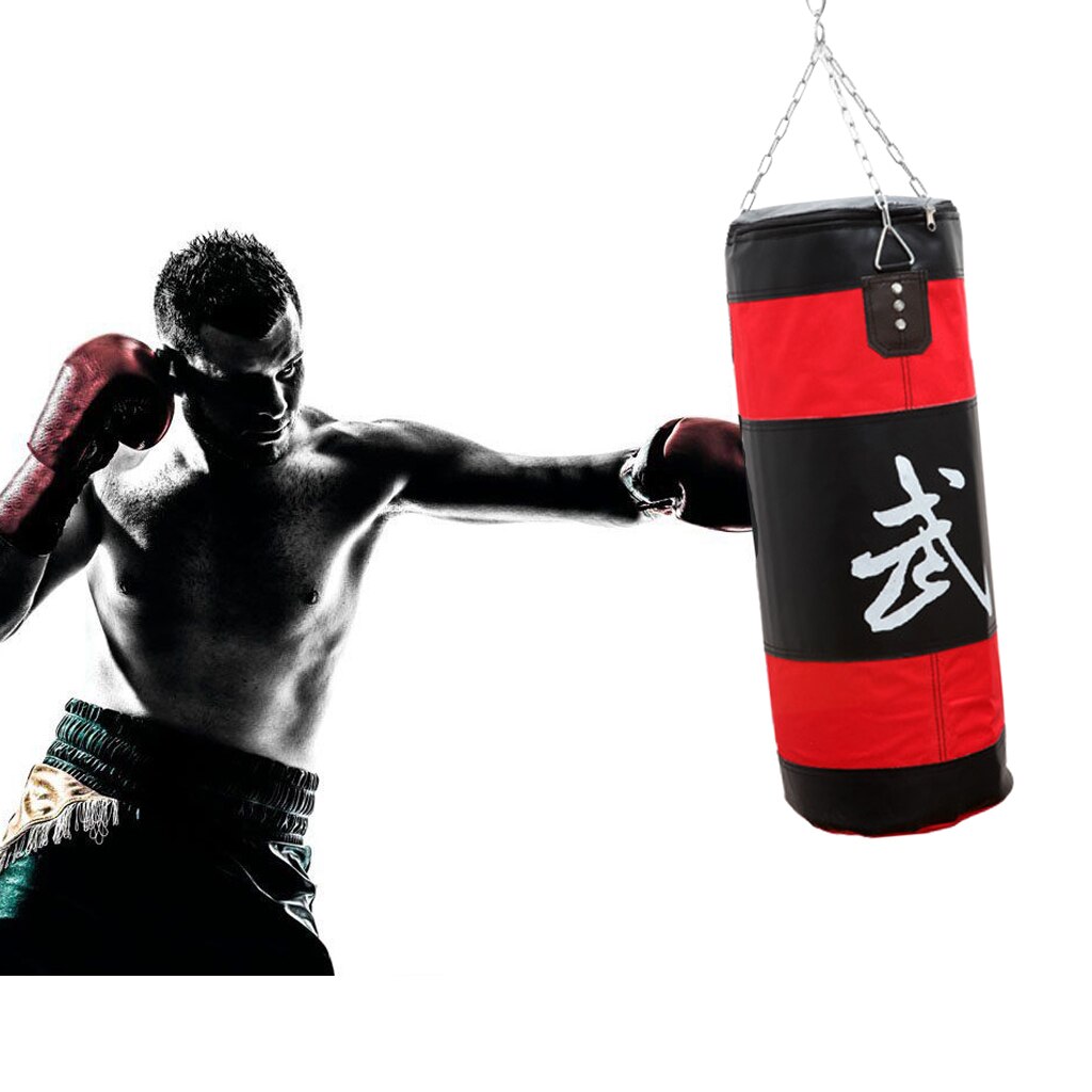Empty Sandbag Training Martial Art MMA Boxing Hook Hanging Bag Punching Bag