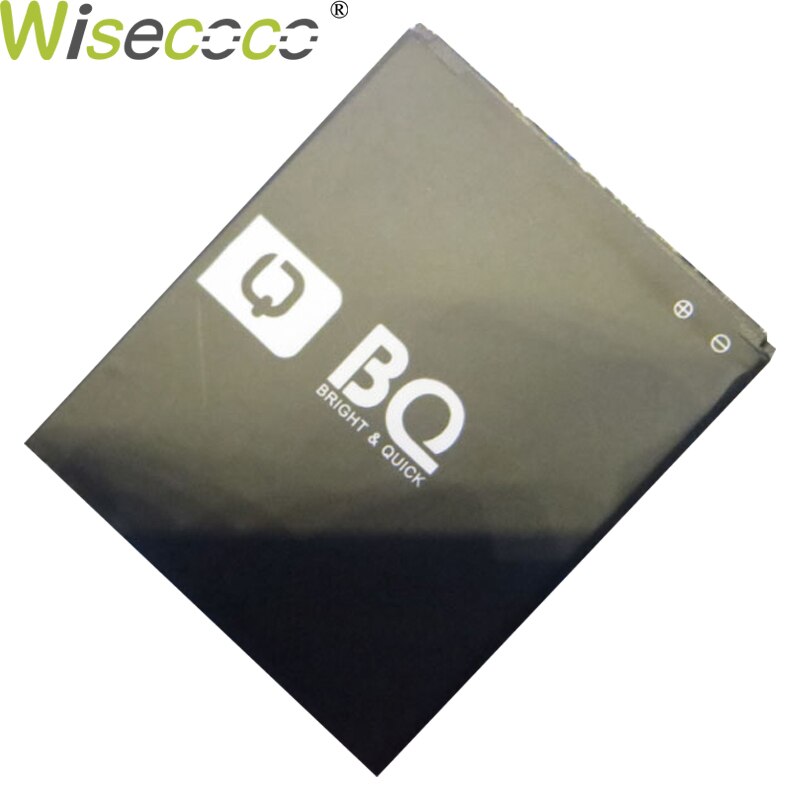 Wisecoco BQS5050 2500 2600mah の 3.8V バッテリー Bq BQS 5050 BQ-5050 BQS-5050 ストライク Selfie 電話バッテリー交換 + 追跡番号