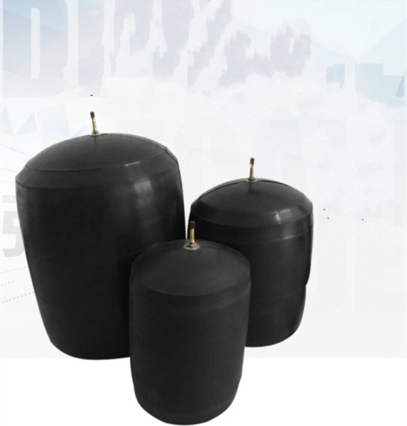 100mm to 110mm Water plugging airbag water shutoff balloon municipal pipeline gas bag Rubber stopper Inflatable Test Closed ball