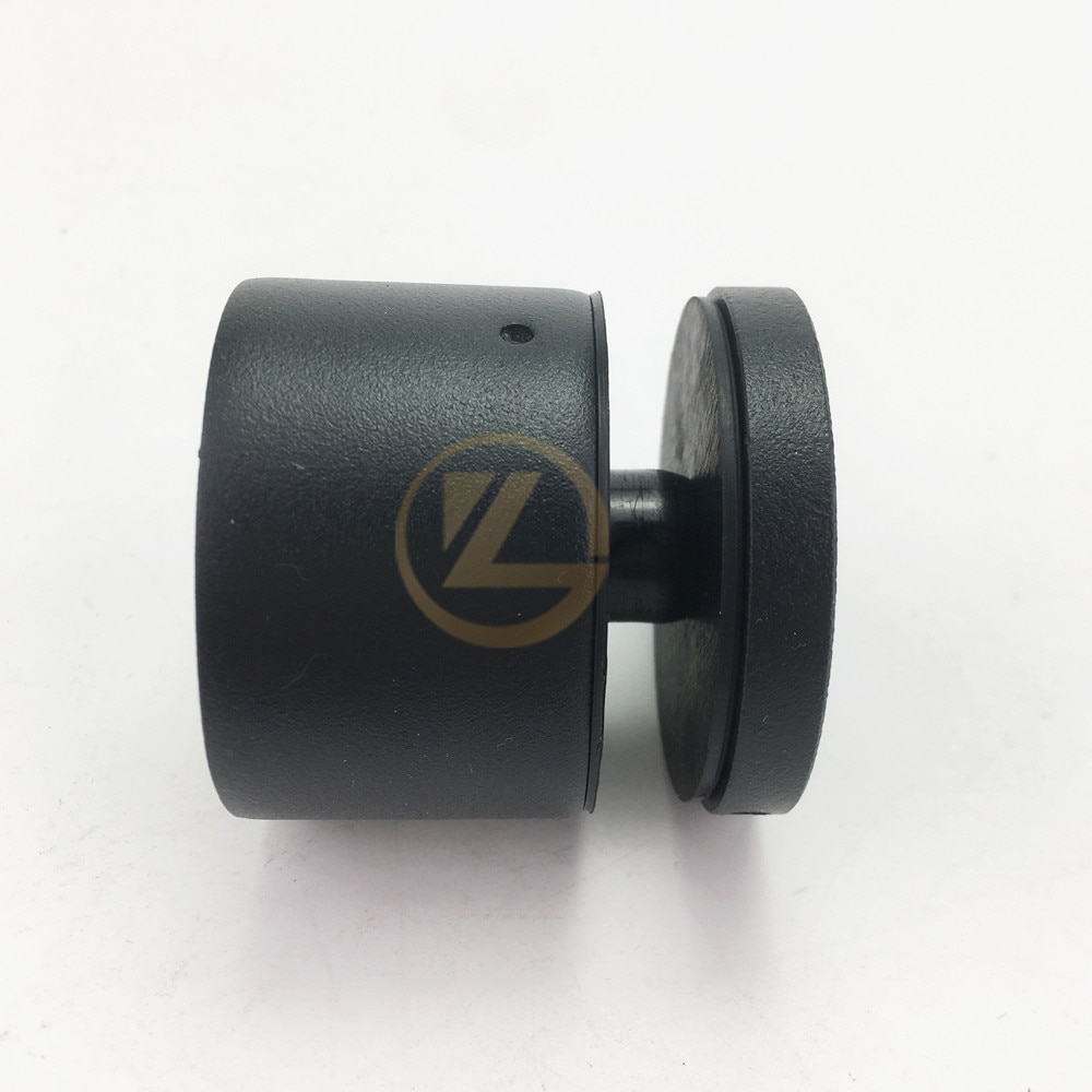 YL factory price balcony glass bracket standoff black