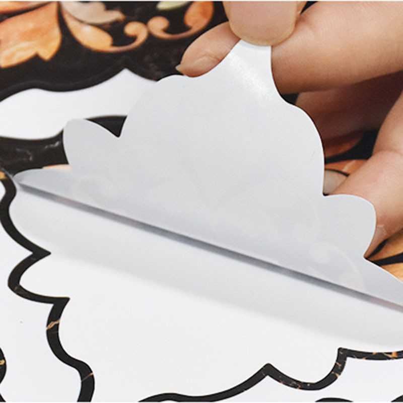 36 Pcs Self Adhesive Floor Tile Stickers Waterproof Floor Diagonal Sticker Europe Royal Style Living Room Decor Wall Floor Stick