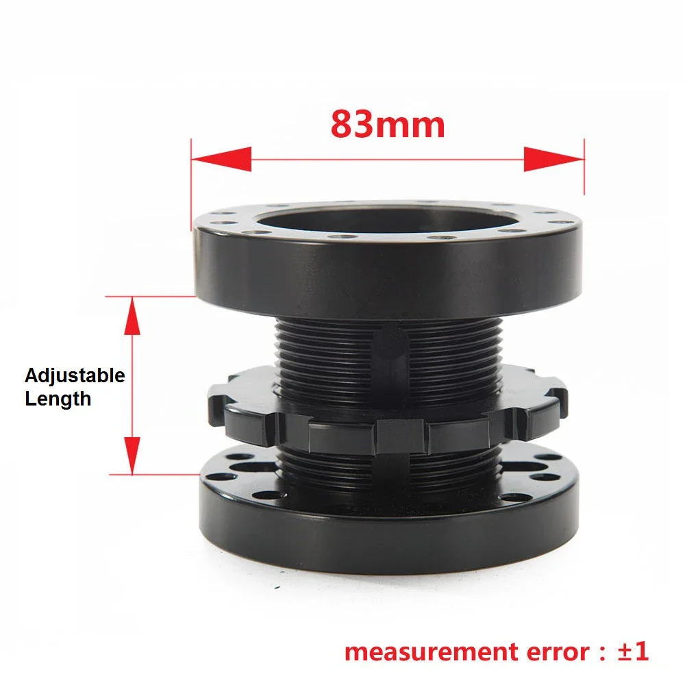 Adattatore per mozzo volante in alluminio off Boss Kit distanziatore volante regolabile da 40 mm-70 mm per tutte le auto
