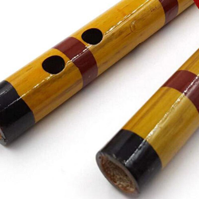 Professionele Bamboe Fluit Muziekinstrument Houten Traditionele Chinese Wind Instrument Met Rode String