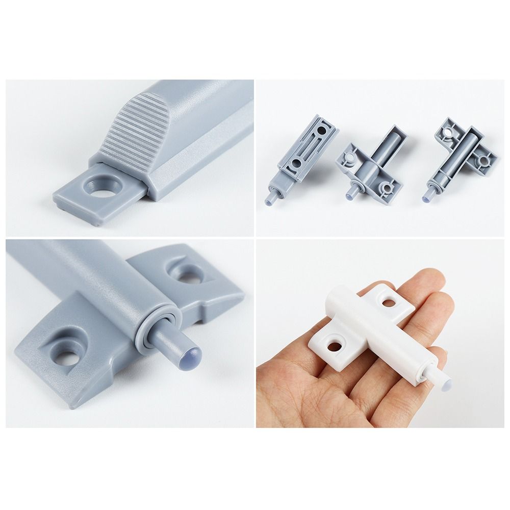 Pneumatic Door Soft Close Damper Buffer Push To Open Anti Slam Door Piston Kitchen Cupboard Quiet Drawer Furniture Hardware