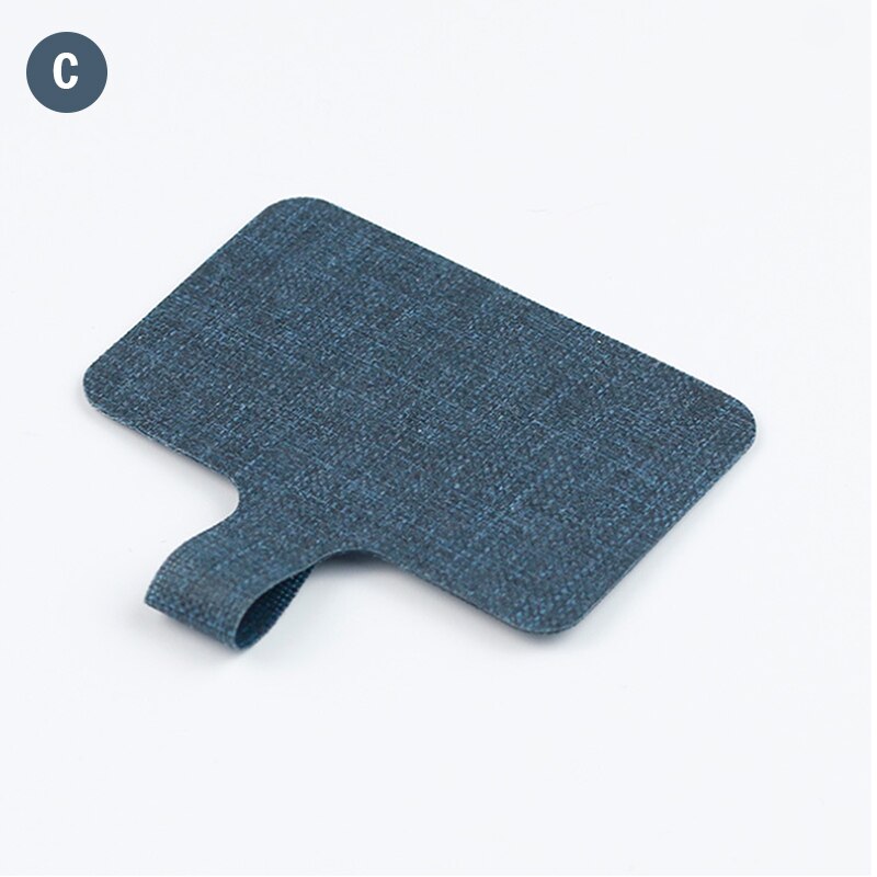 Ingebouwde Telefoon Geval Lanyard Vaste Clip Patch Universele Telefoon Veiligheid Anti Smartphone Lanyard Assist Tool: C