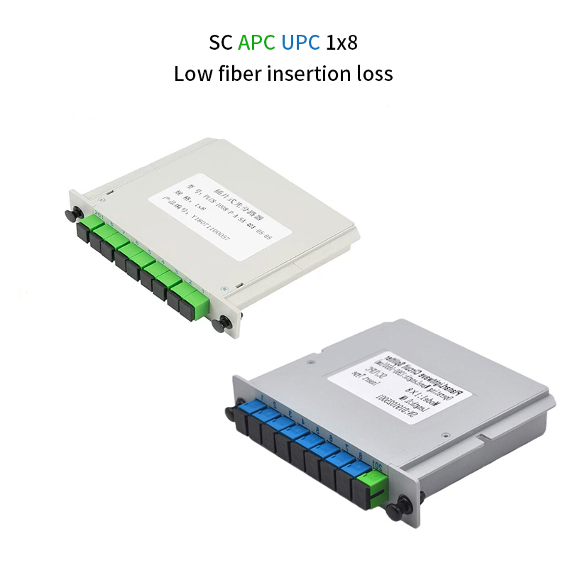 5 stks SC APC/UPC 1x2 1x4 1x8 1x16 PLC Splitter Box FTTH Splitter Glasvezel Doos FTTH Planar Golfgeleider Type Optische Splitter