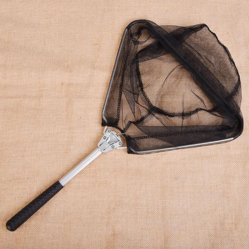 Fishing Nets Aluminum Alloy Telescoping Foldable Landing Net Network Trap