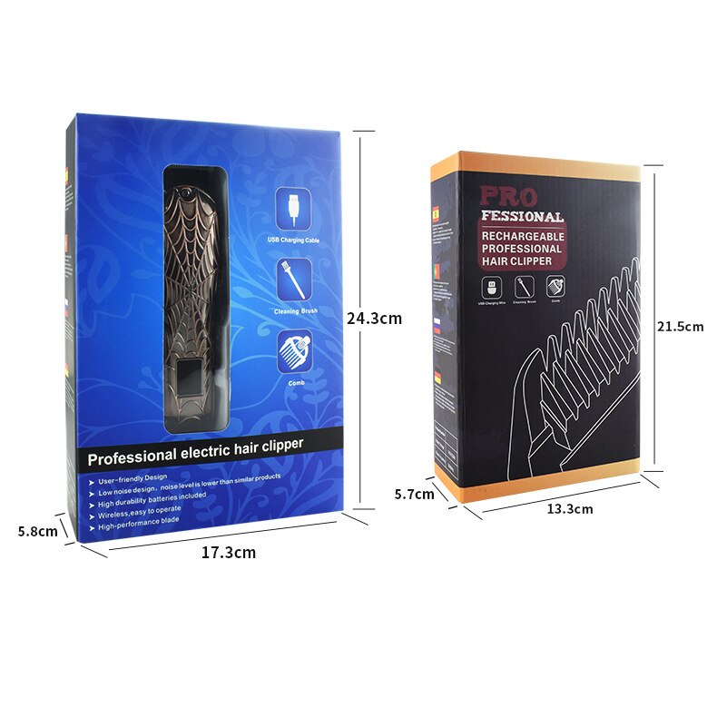 Baby Haar Apparaat Usb Oplaadbare Elektrische Tondeuse Lcd-scherm Professionele Elektrische Kapsel Machine Kapper Winkel