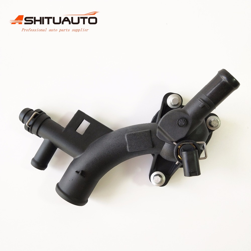 AshituAuto Thermostat Housing Water Pump Outlet For Chevrolet Cruze Sonic Trax Buick Encore 1.4T OEM#25193922 55565334 1338030