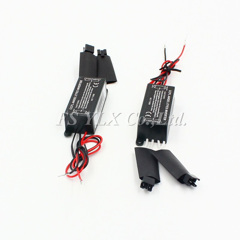 FSYLX 2x CCFL Inverter for Angel Eyes Halo Ring CCFL Spare Ballast for BMW e46 for honda for toyota motorcycle CCFL ballast