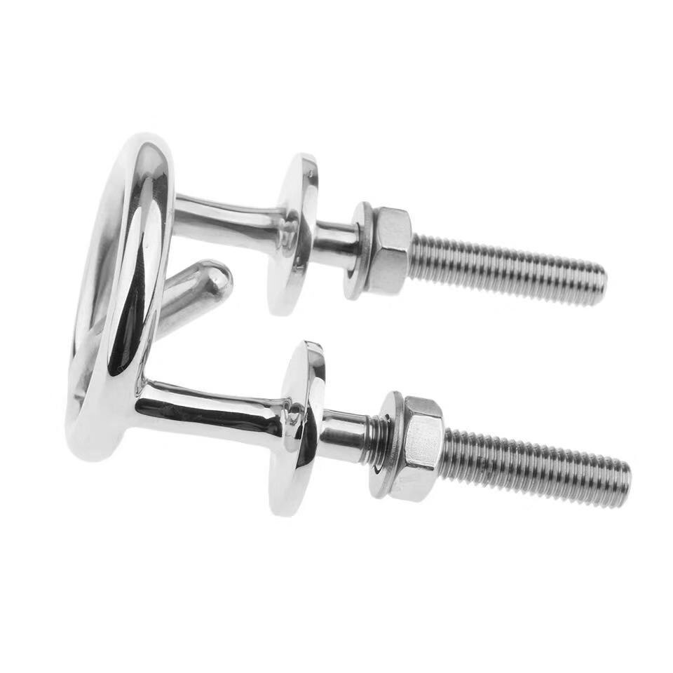 Boot Marine Spiegel Mount Water Ski Trekhaak 2-1/2 'Ring 316 Rvs