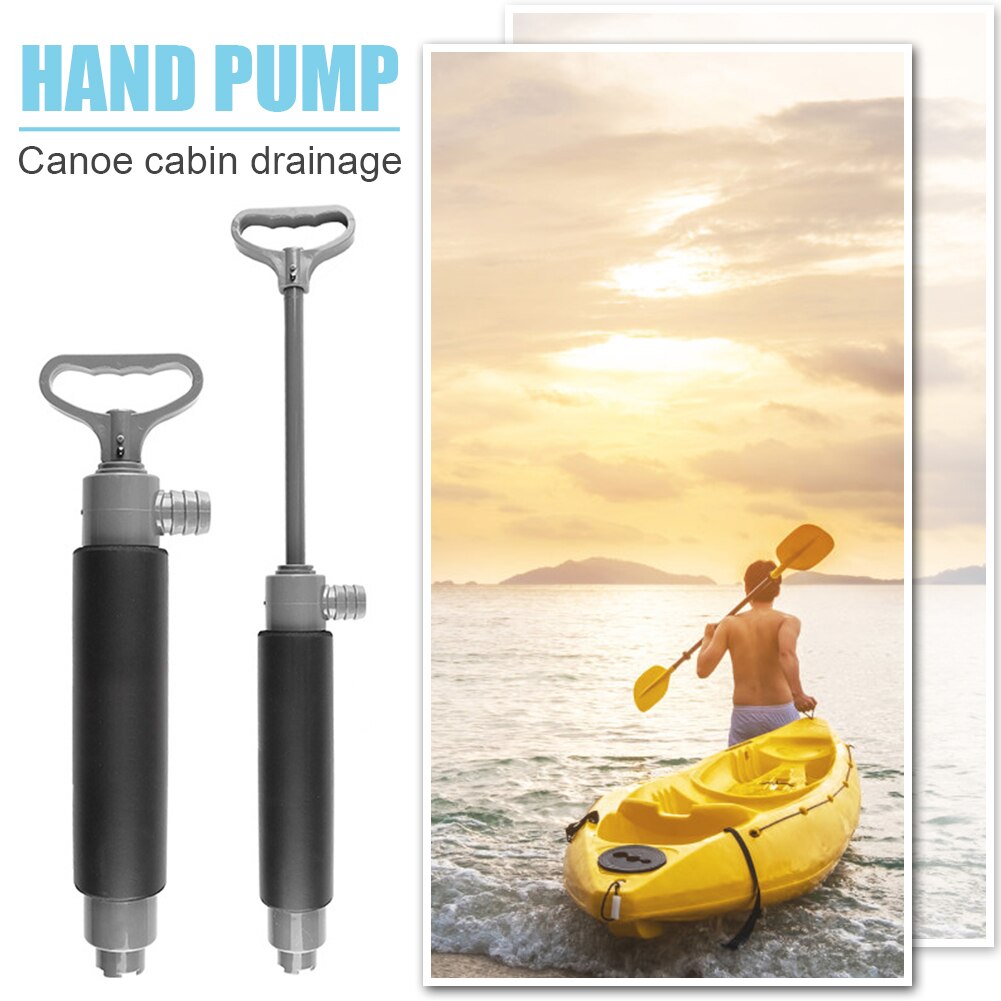 Kajak Handpomp Ilge Pomp Met Buis Draagbare Kano 41Cm Plastic Hand Bsafety Watering Elementen Voor Survival Rescue