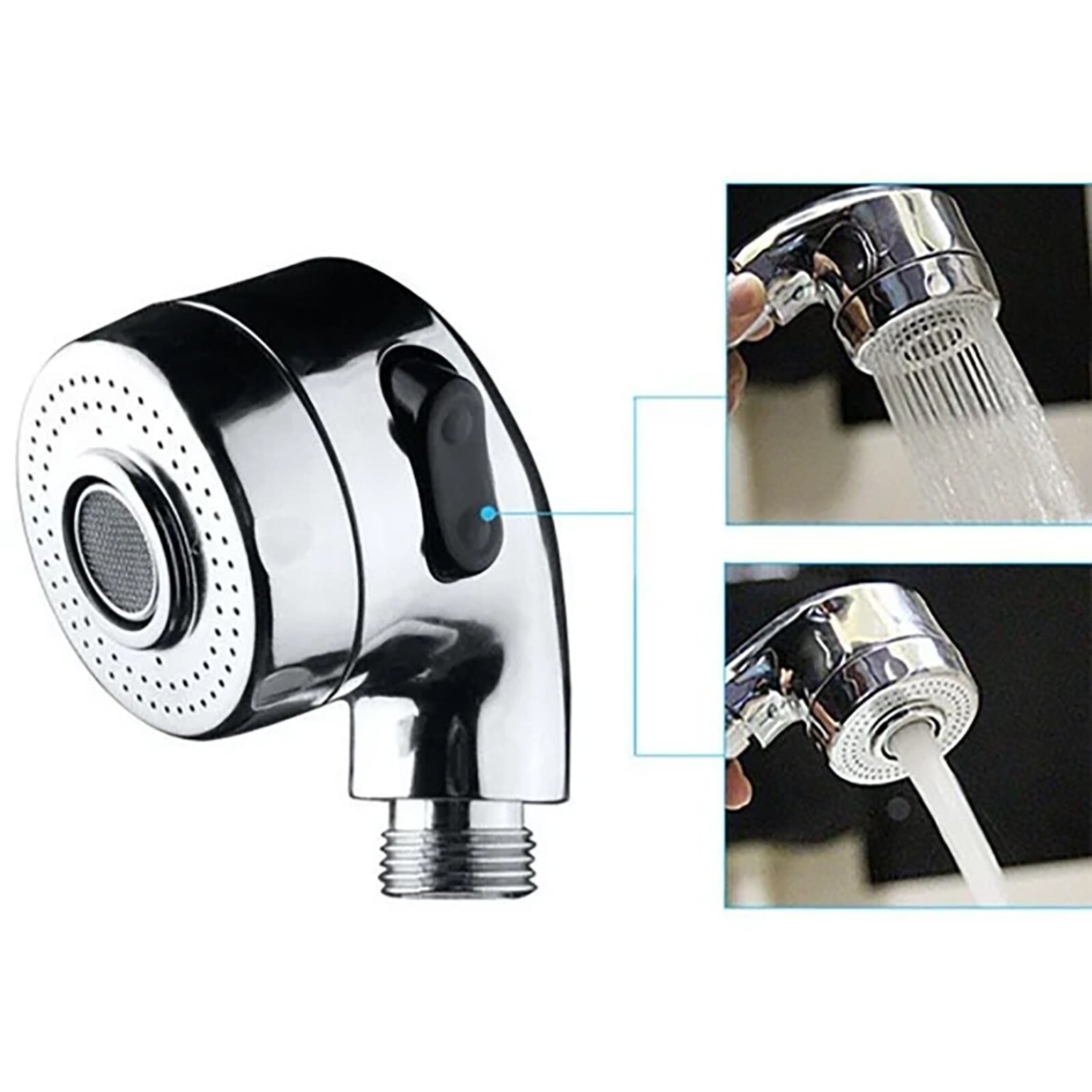 40# Bathroom Durable Sink Faucet Sprayer Simple Install Water Tap Extension Nozzle Adjustable Shower Set Декор Дома