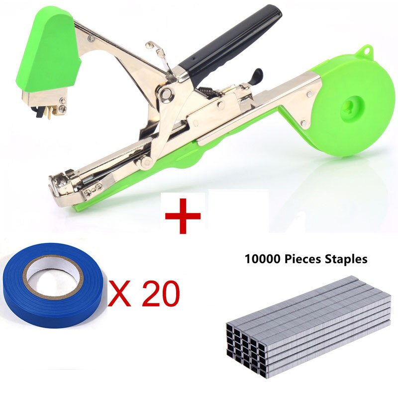 Garden Tools Plant Tying Tapetool Tapener Machine Branch Hand Tying Machine Tapetool Tapener Packing Vegetable Stem Strapping: set 2