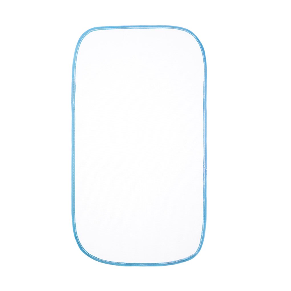Ironing Pad Heat Resistance Mesh Cloth Foldable Clothes Mesh Cover Home Ironing Mat Color Random: 40x90cm
