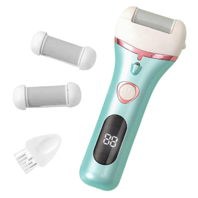 Charged Electric Foot File For Heels Grinding Pedicure Tools Foot Care Tool Dead Hard Skin Callus Remover: YELLOW