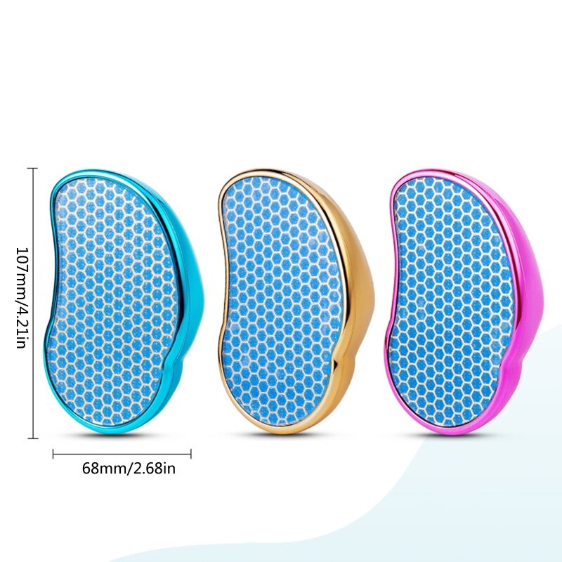 Nano Glass Foot Grinding Stone Dead Skin Calluses Remover Hands Sanding Stone E65F