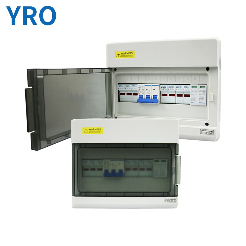 18 Ways Din Rail Outdoor Waterproof Electrical Distribution Box Circuit Breaker MCB power Plastic Junction Wire Box IP65 SH18PN