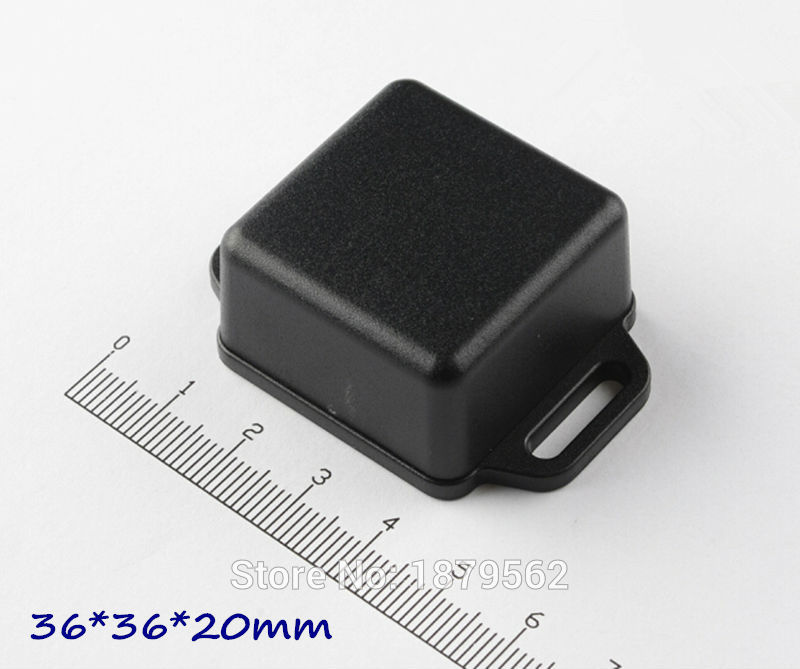 [2 colors] 36*36*20mm DIY plastic box electronics wall mount plastic enclosure abs electronics projects boxe control out case