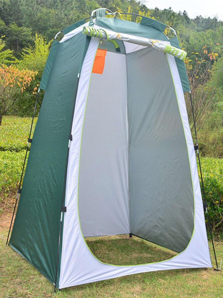 Toilet tent Portable Privacy Shower Toilet Camping Pop Up Tent Camouflage UV function outdoor Quick opening dressing tent