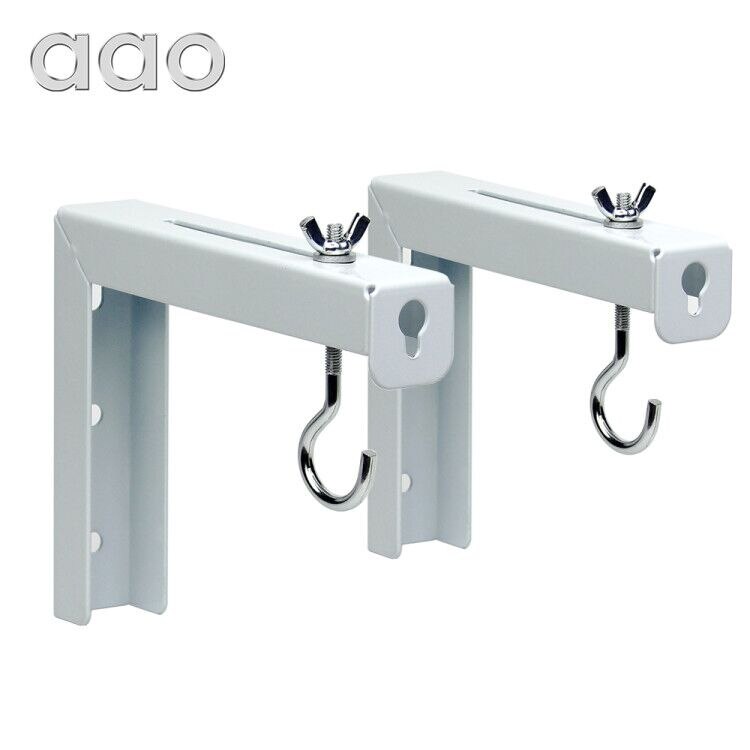 Adjustable Projector Screen Mounting Hook Projection Movie Screen Wall Hanging L-Bracket Curtain Mount Hook Kit For Home Theater
