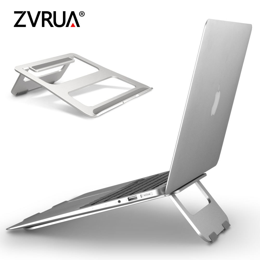 ZVRUA Universal Aluminium Tablet Houder Voor Macbook Pro Laptop Stand Houder Accessoires Voor iPad Pro 12.9 Metalen Ondersteuning