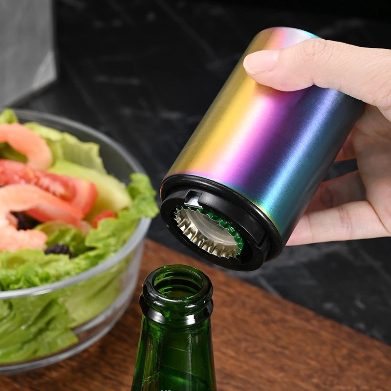 Rode Wijn Flesopener Bar Benodigdheden Roestvrij Staal Bierflesopener Keuken Accessoires Frisdrank Wateropener Keuken Gereedschap Cap