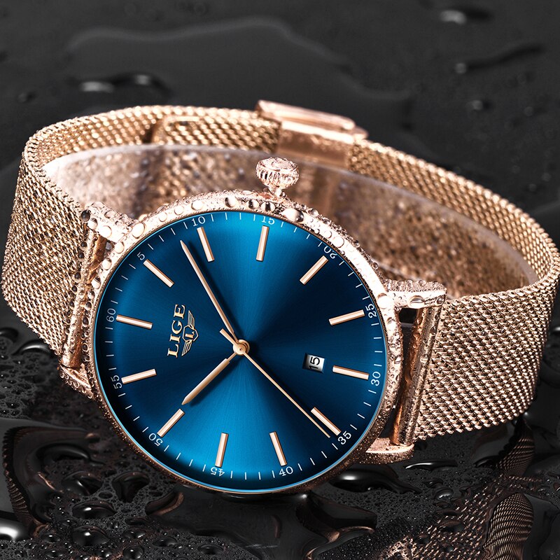 OLEVS. OLEVS Fashion Dameshorloges Luxe Hoogwaardig Roségouden Horloge