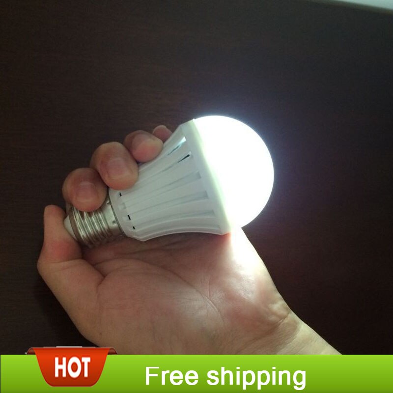 Intelligent LED Bulb 3W 5W 7W 9W 12W LED Emergency Light Rechargeable LED Bulb Lamp E27 for Home Lights SMD5730 Chip