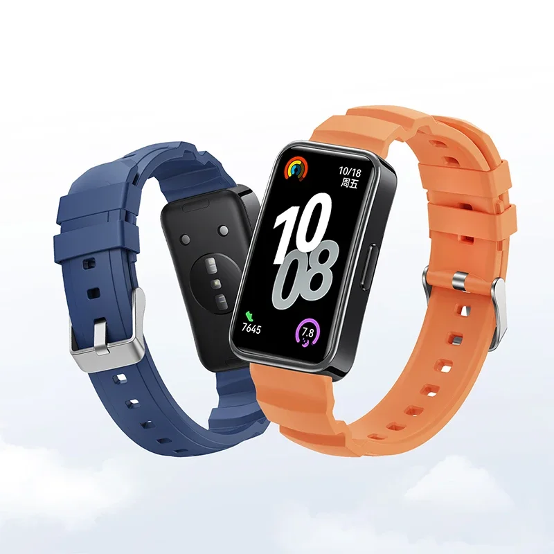 Bracelet pour Huawei Band 8 9 10 bracelet accessoires SmartWatch remplacement bracelet de montre bracelet en Silicone correa bracelet Huawei Band 8