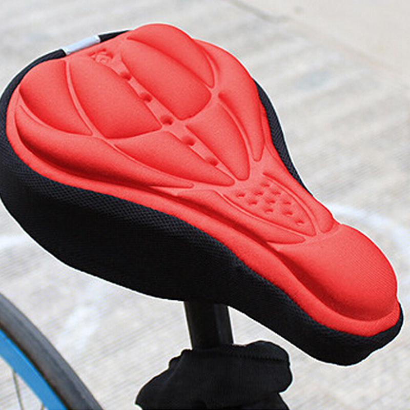 Selle de vélo 3D ultralégère, housse de siège Ultra douce, coussin de cyclisme, accessoires d'équipement de cyclisme