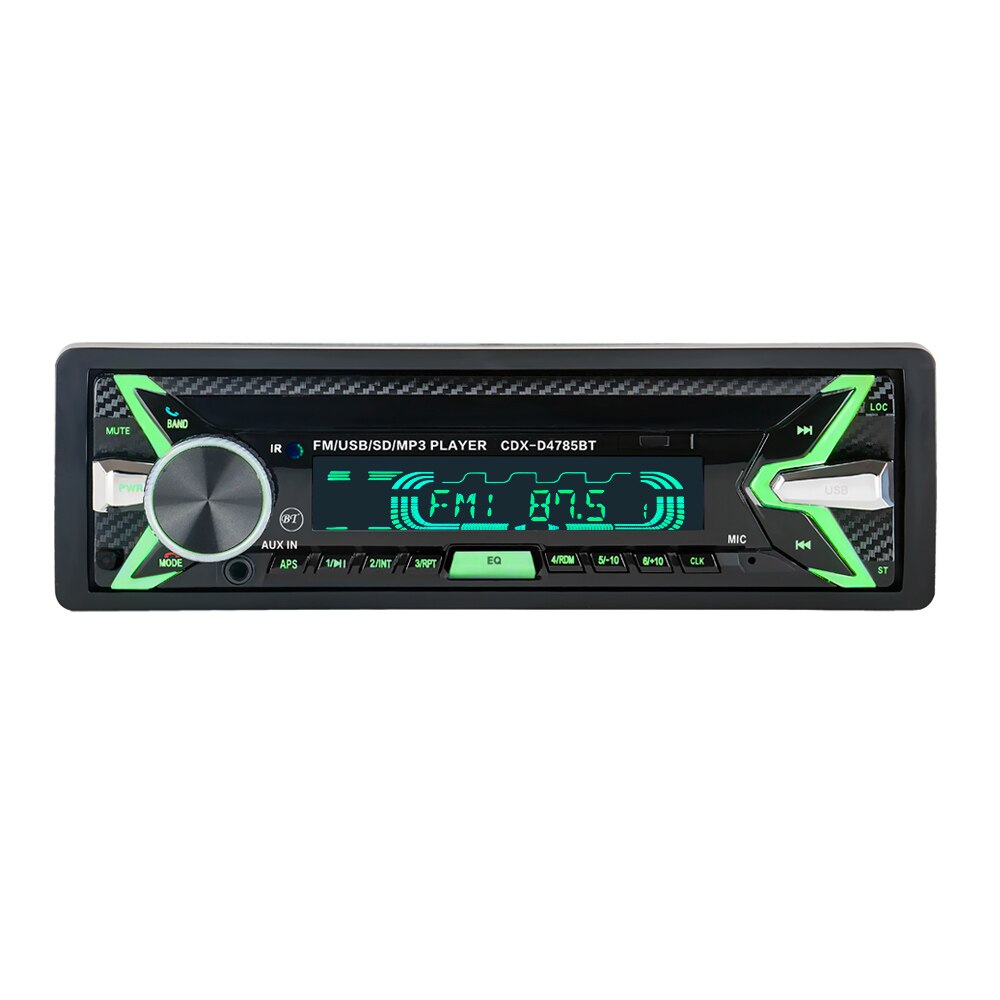 Bluetooth Universal Detachable Panel Car MP3 Player Radio Stereo Audio Remote Control USB / SD MMC Card Reader