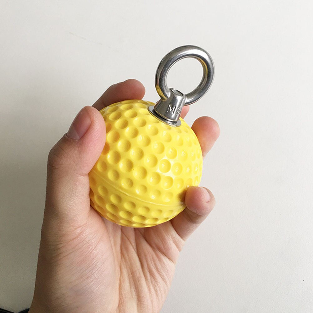 1 Pair Solid Grip Ball Gym Hanging Straps Fitness Sling Training Aids For Arm Wrist Pull-Up Exercise