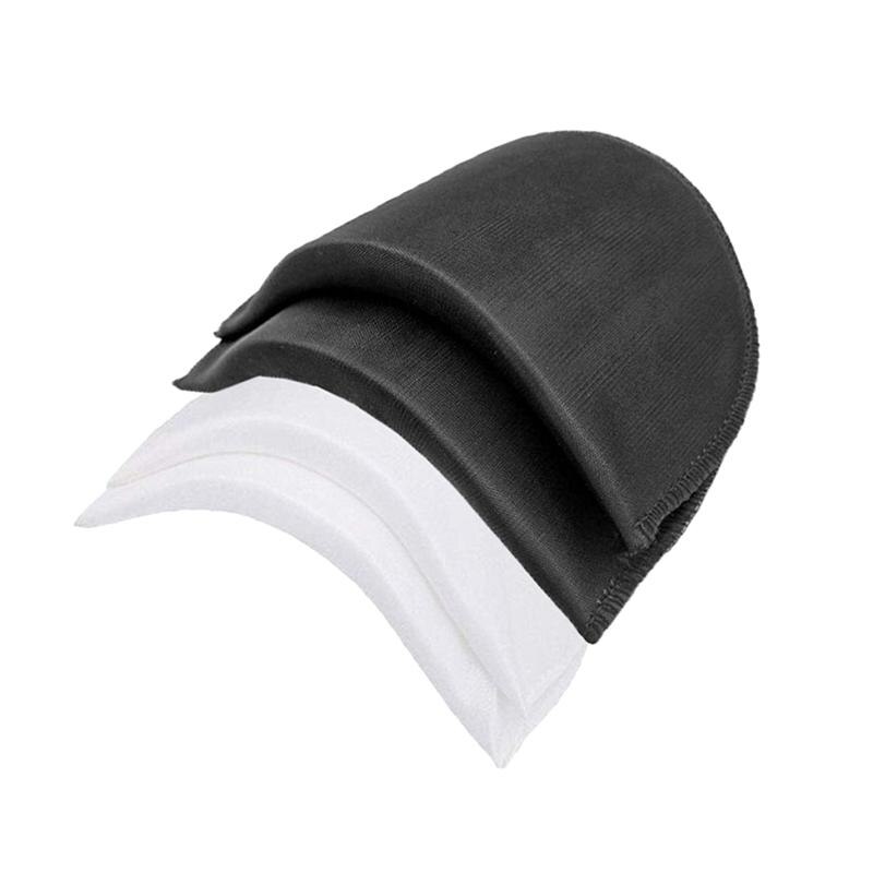 20 Paar Praktische Schoudervullingen Handig Naaien Spons Pads Nuttig Schouder Pad Voor Blazer Kleding (Zwart, 10X18X1.5 Cm): 06