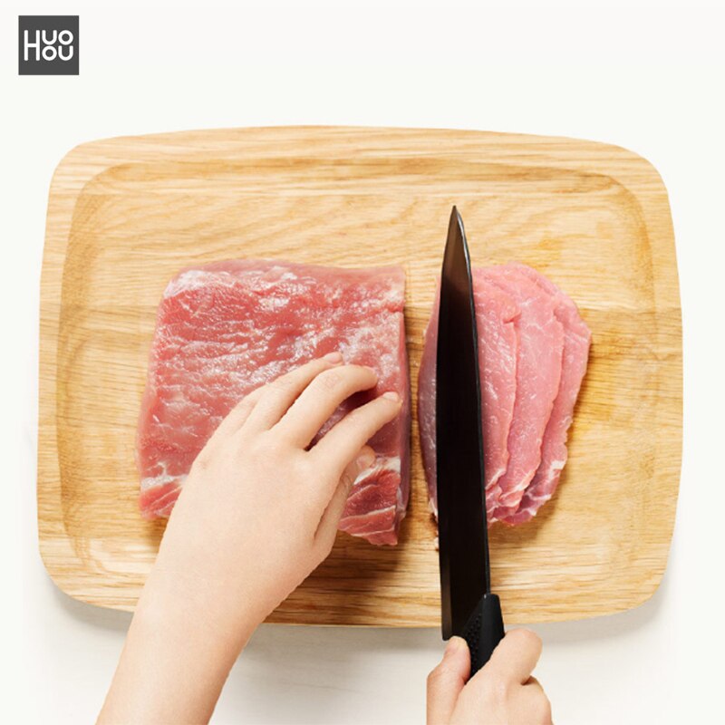 Youpin huohou nano-keramiske knive kogesæt 4 6 8 tommer kokkekniv ovn tyndere køkken køkkenkniv køkkenværktøj